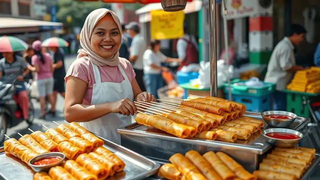 cara bikin telur gulung