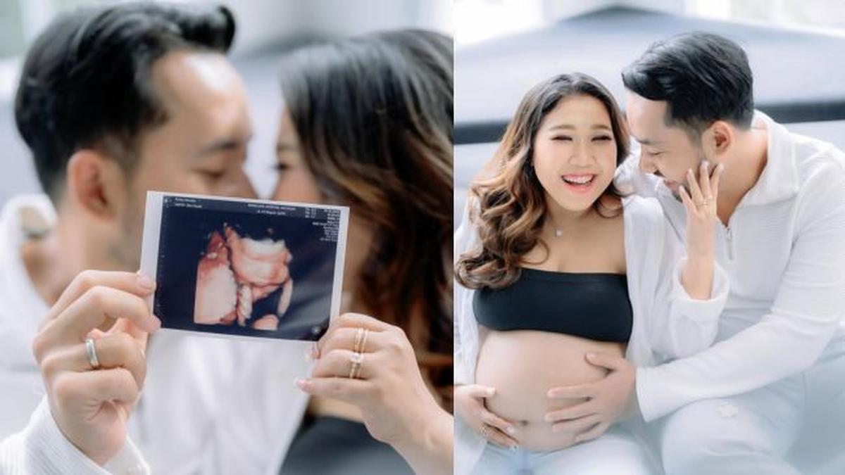 6 Potret Kiky Saputri dan Muhammad Khairi Pamerkan Foto USG Jalani Maternity Shoot