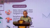 Kepala Badan Standardisasi dan Kebijakan Jasa Industri (BSKJI), Doddy Rahadi saat menyampaikan paparan pada pembukaan Forum Group Diskusi (FGD) Optimalisasi Jasa Industri EPC di Jakarta