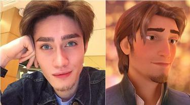 Ganteng Banget Wahyu Disebut Mirip Tokoh Pria Pasangan Rapunzel Lifestyle Fimela Com