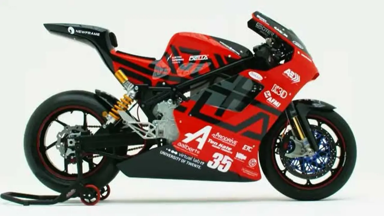 Delta-XE superbike listrik rancangan mahasiswa Belanda