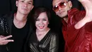 Bu Siwi, Yanus, dan Fero Walandouw memeriahkan acara yang digelar setahun sekali ini (Fathan Rangkuti/Bintang.com)