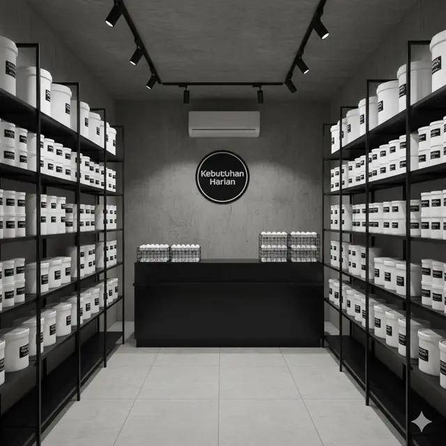 Desain Warung Sembako