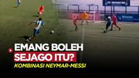 Berita video Gocek, seorang pemain dari klub Buckley Town FC, melakukan gol cantik dari solo run dan diselesaikan dengan rabona kick.