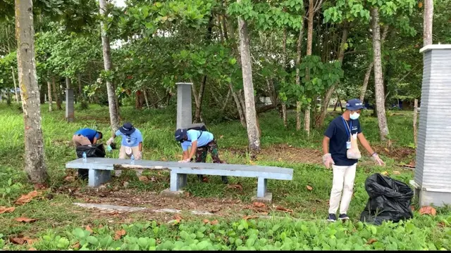 Aksi Bersih Sampah dan Isu Global di Geopark Raja Ampat