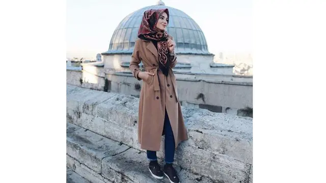 Ilustrasi pakaian muslim