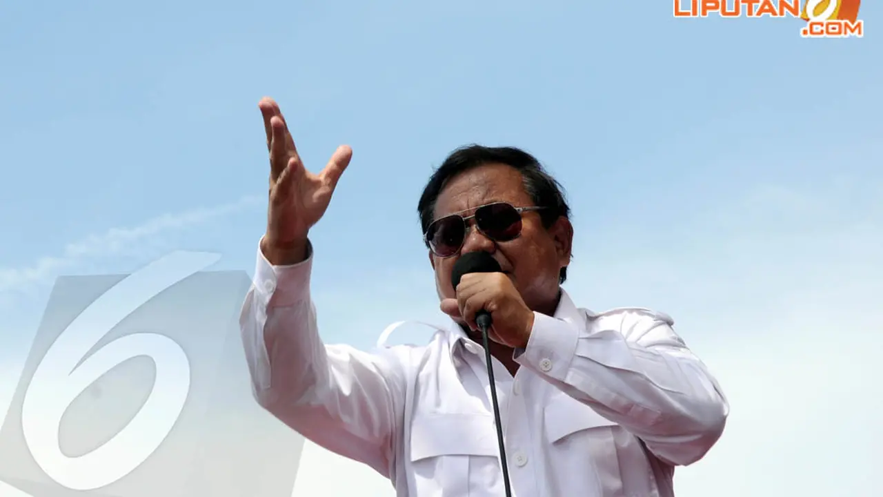 [FOTO] Ini Pesan Prabowo yang Menghipnotis Massa Gerindra