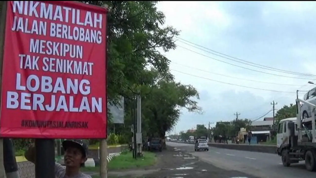 Jalan Berlubang