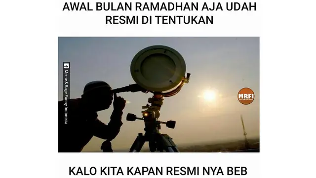 Menyambut Ramadan, Ini Meme Puasa yang Bikin Ketawa Sekaligus Nyindir.