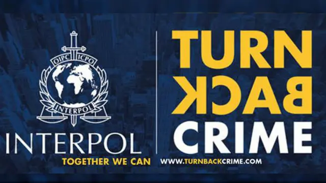 Logo Interpol. (Justice.gov/Interpol Washington)