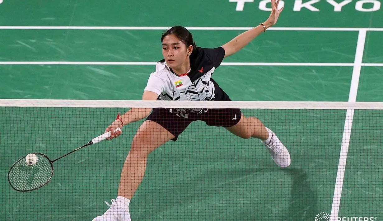 Thet Htar Thuzar merupakan perempuan kelahiran 15 Maret 1999 di Yangon, Myanmar, ini merupakan pemain tunggal putri yang duduk di peringkat ke-65 dunia. (Foto: Instagram/@_thethtarthuzar_)