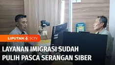 Pascaserangan siber terhadap Pusat Data Nasional, Pemerintah memastikan layanan keimigrasian telah pulih 100 persen. Pemerintah menjamin masyarakat sudah bisa dilayani untuk pembuatan paspor di kantor atau menggunakan aplikasi m-paspor.