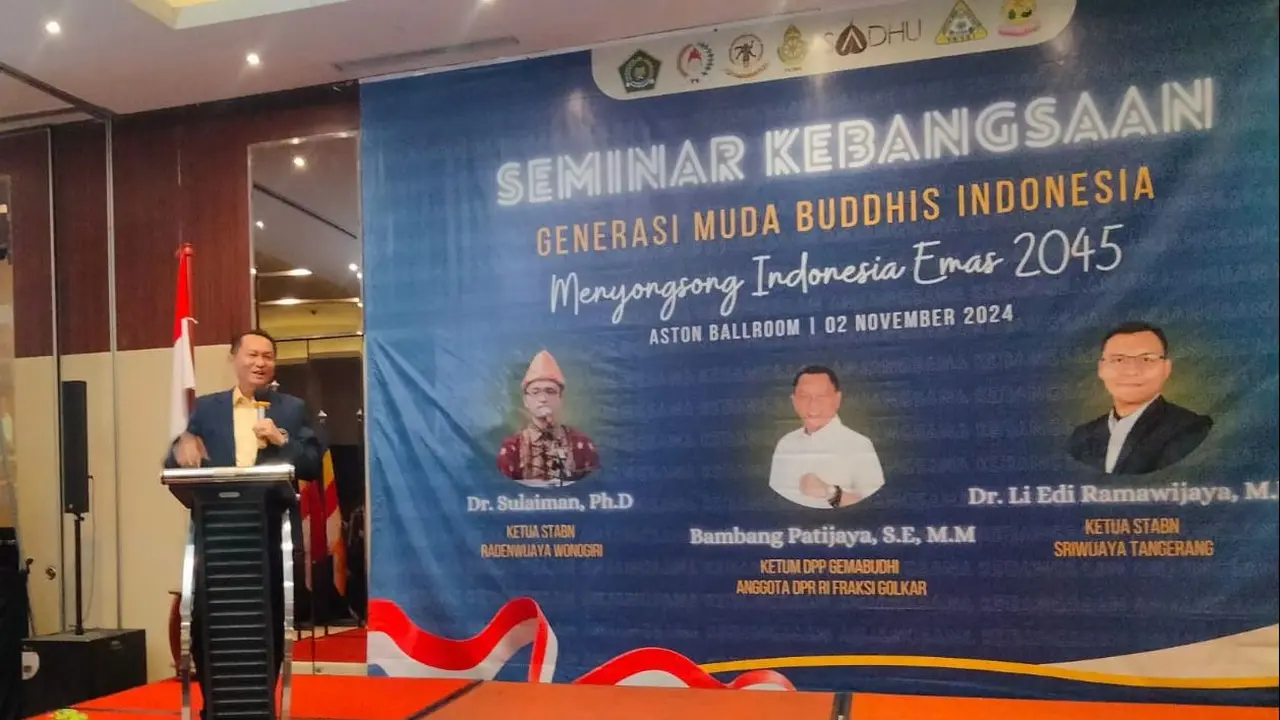 Ketua Umum Dewan Pengurus Pusat Generasi Muda Buddhis Indonesia (DPP Gemabudhi) Bambang Patijaya (Istimewa)
