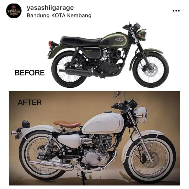 Motor hadiah dari Ridwan Kamil untuk Istri. (Instagram/ ridwankamil)