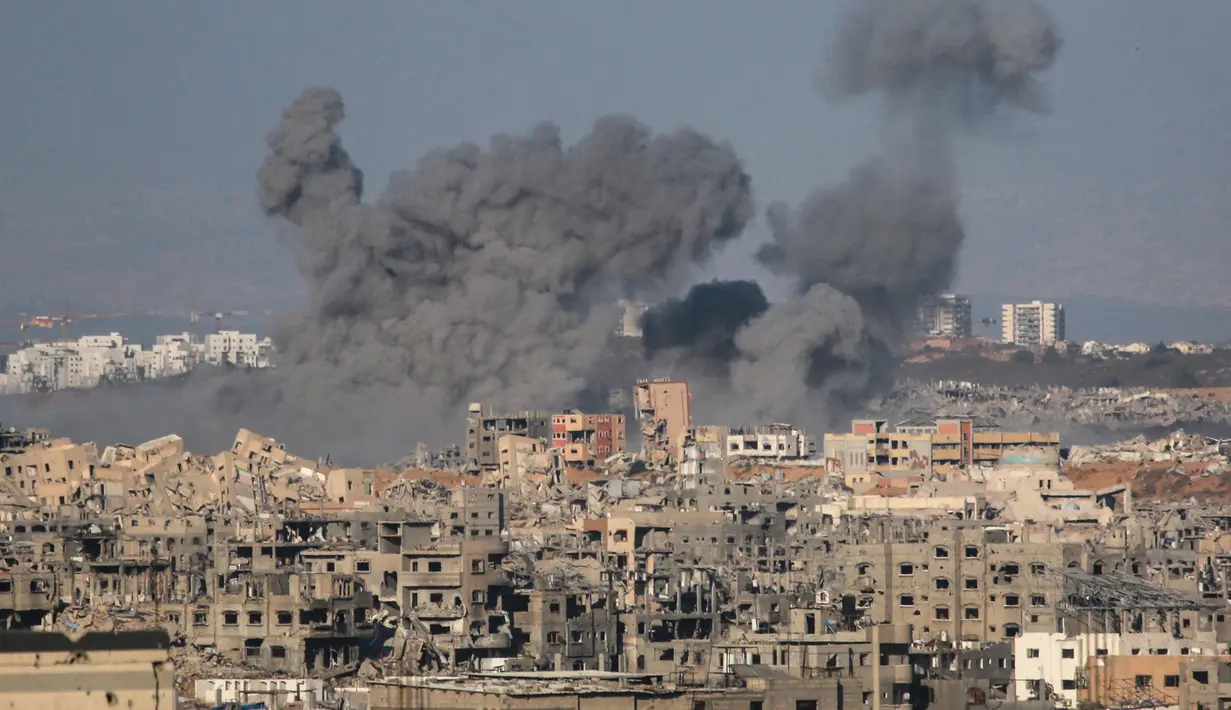 Salah satu poin krusial yang belum menemui titik temu, pada perundingan yang dilakukan Jumat 11 Juli 2025 adalah soal penarikan pasukan Israel dari wilayah Gaza dan mekanisme distribusi bantuan kemanusiaan. (Bashar TALEB/AFP)