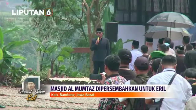 Usai Pemakaman Eril, Ridwan Kamil Secara Resmi Umumkan Nama Masjid Al-Mumtaz yang Tengah Dibangun