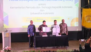 Bantu Tingkatkan Masa Depan Atlet, Kemenpora Jalin Kerjasama dengan UI