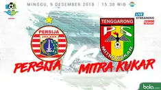 Persija Jakarta memiliki dua peluang emas pada babak pertama kala menghadapi Mitra Kukar.