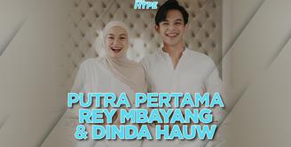 Rey Mbayang dan Dinda Hauw Sambut Kelahiran Putra Pertama