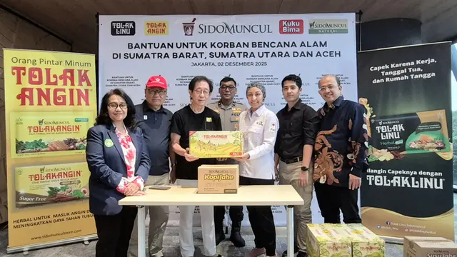 Sido Muncul Kucurkan Bantuan Senilai Rp900 Juta untuk Korban Bencana Alam di Sumatra