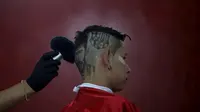 Potret Neymar di kepala seorang Cules