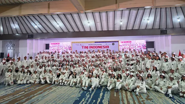 Pengukuhan Tim Indonesia di Asian Games 2026