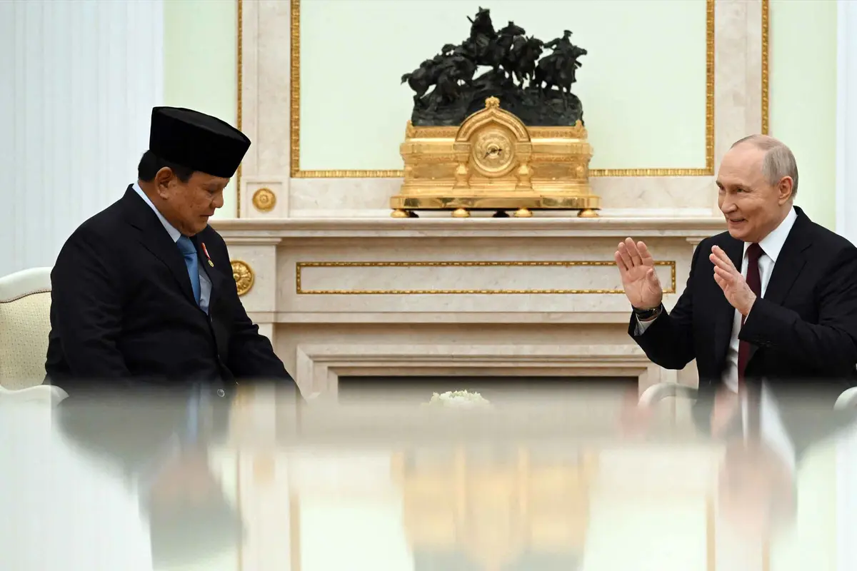 Bahas Sejumlah Isu Strategis, Prabowo Kembali Bertemu Putin di Kremlin