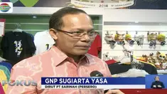 Pernak-pernik Asian Games 2018 sudah mulai dijual di gerai resmi yang berada di Mall Sarinah, Jakarta.