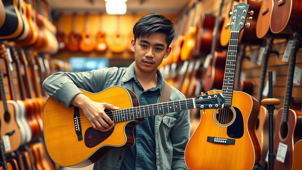 ciri ciri gitar sayur