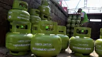 Capaian ini sebagai bukti bahwa proses penyaluran LPG 3 kg sudah terdata secara digital. (Liputan6.com/Angga Yuniar)