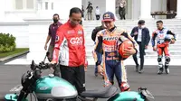 Kesan Marc Marquez hingga Joan Mir Usai Bertemu Jokowi di Istana