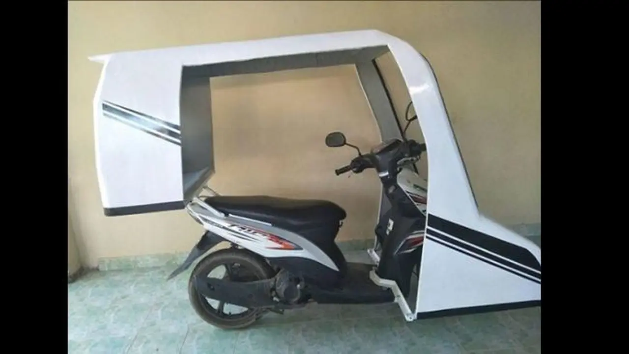 Modifikasi unik pada skutik