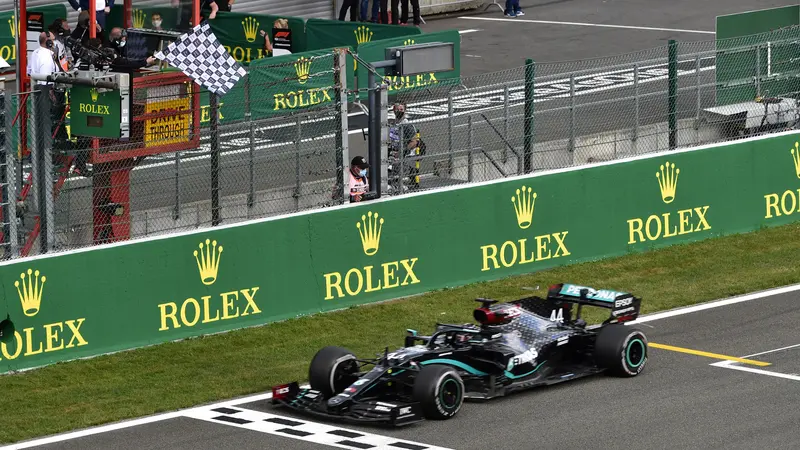 FOTO: Lewis Hamilton Terdepan di F1 GP Belgia 2020