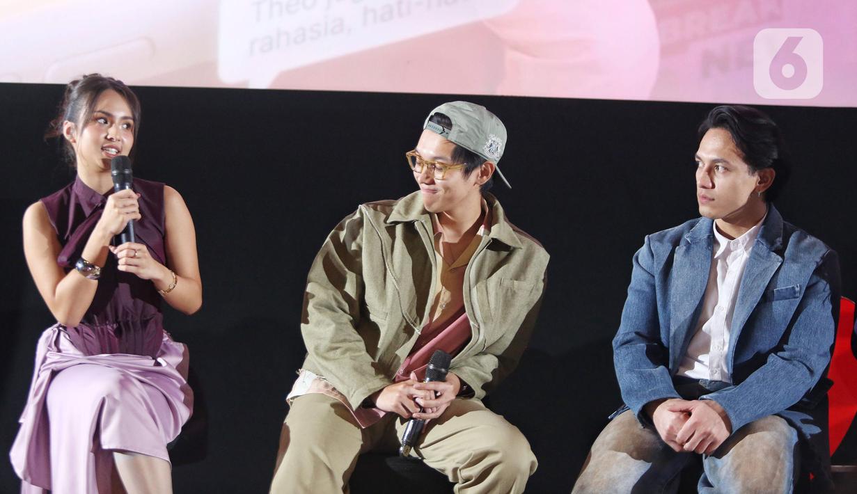 Serial True Stalker menghadirkan sebuah cerita yang kompleks dan penuh dinamika. Serial ini juga memadukan drama, romansa, serta ketegangan psikologis yang menggugah. (Liputan6.com/Angga Yuniar)