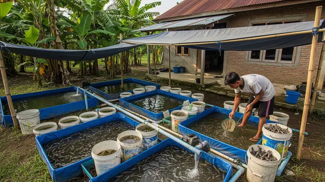 Ide Usaha Ternak Lele Modal Rp300 Ribu di Rumah dengan Panen Cepat Model Pembesaran Bibit Lele Skala Kecil