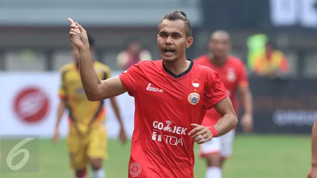 Pemain Persija Jakarta M Rezaldi Hehanusa