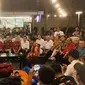 Calon Presiden (Capres) nomor urut satu Anies Baswedan menghadiri perayaan imlek bersama Komunitas Masyarakat Indonesia Tionghoa (KOMIT) di kawasan Glodok Chinatown, Jakarta Barat. (Liputan6.com/Winda Nelfira)
