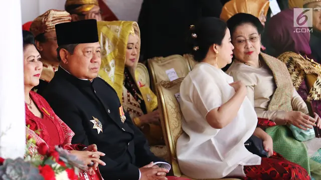 Kali Pertama Setelah Lengser, SBY Hadiri Upacara HUT RI di Istana