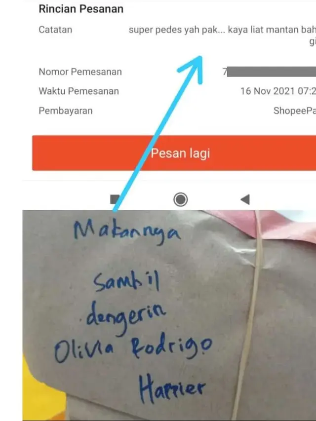 5 Tulisan Nyeleneh di Nasi Bungkus Ini Bikin Senyum Nyengir