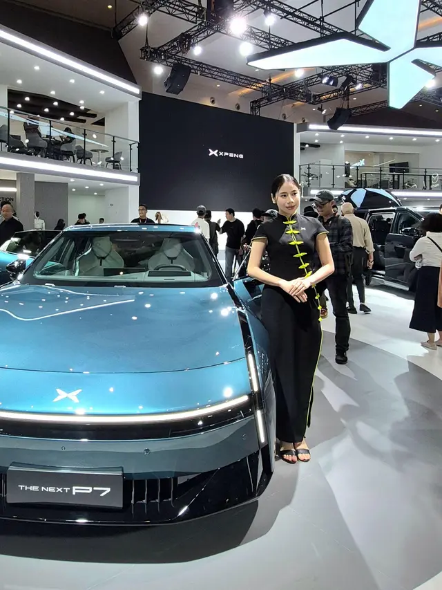 XPENG Unjuk Teknologi AI, The Next P7 dan Mobilitas Masa Depan di IIMS 2026