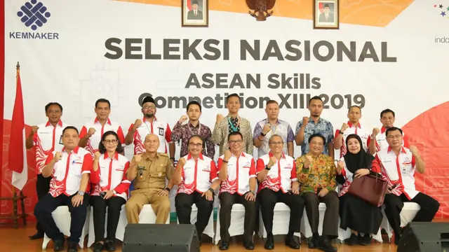 Kemnaker Resmikan Seleknas Calon Kompetitor ASC ke–XIII Resmi Dibuka