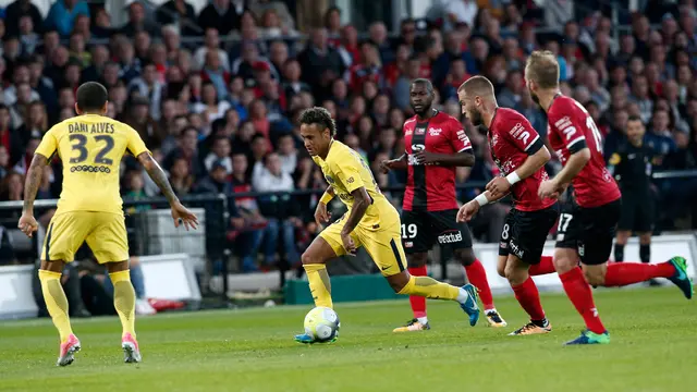 Debut buat PSG, Neymar Cetak Satu Gol