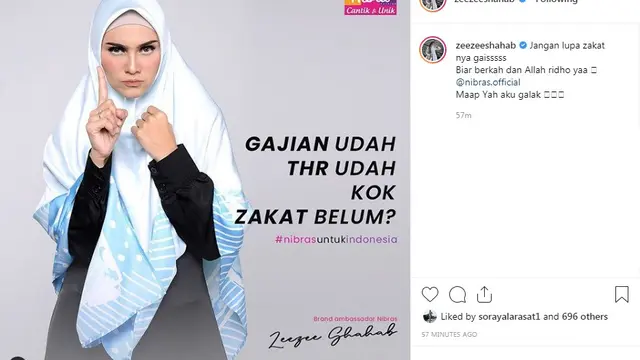 Zee Zee Shahab (Foto: Instagram)