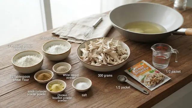 Resep Jamur Tiram Goreng Ketumbar yang Renyah