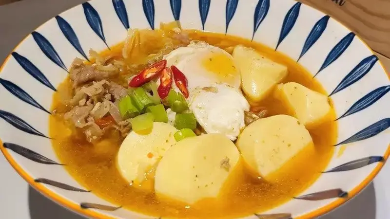 Resep sundubu jjigae, sup tahu sutera khas Korea. (dok. Cookpad @arindy0902)