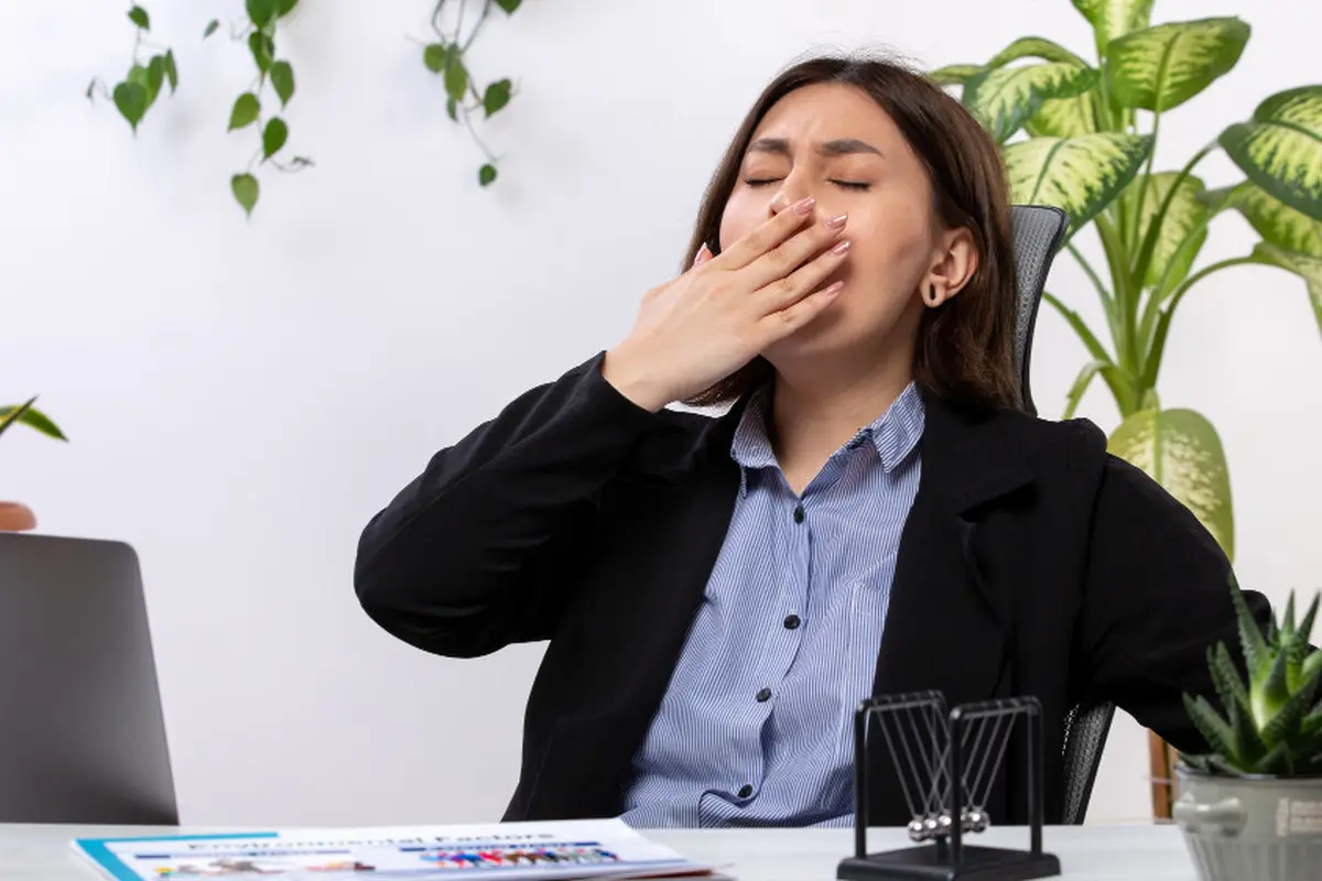 Ilustrasi mengantuk di siang hari