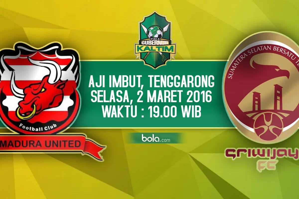 Madura United vs Sriwijaya FC (Bola.com/Samsul Hadi)