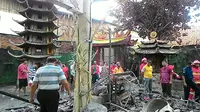4 Orang Tewas dalam Kebakaran Vihara Boetong Tangerang