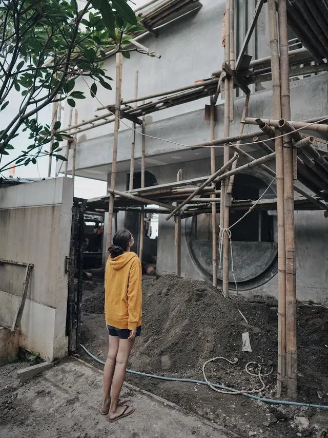 6 Potret Rumah Ringgo Agus dan Sabai Morscheck yang Sedang Direnovasi, Desain Unik