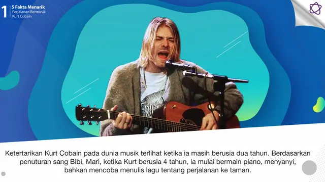 [Bintang] 5 Fakta Menarik Perjalanan Bermusik Kurt Cobain